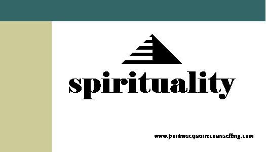 value - spirituality